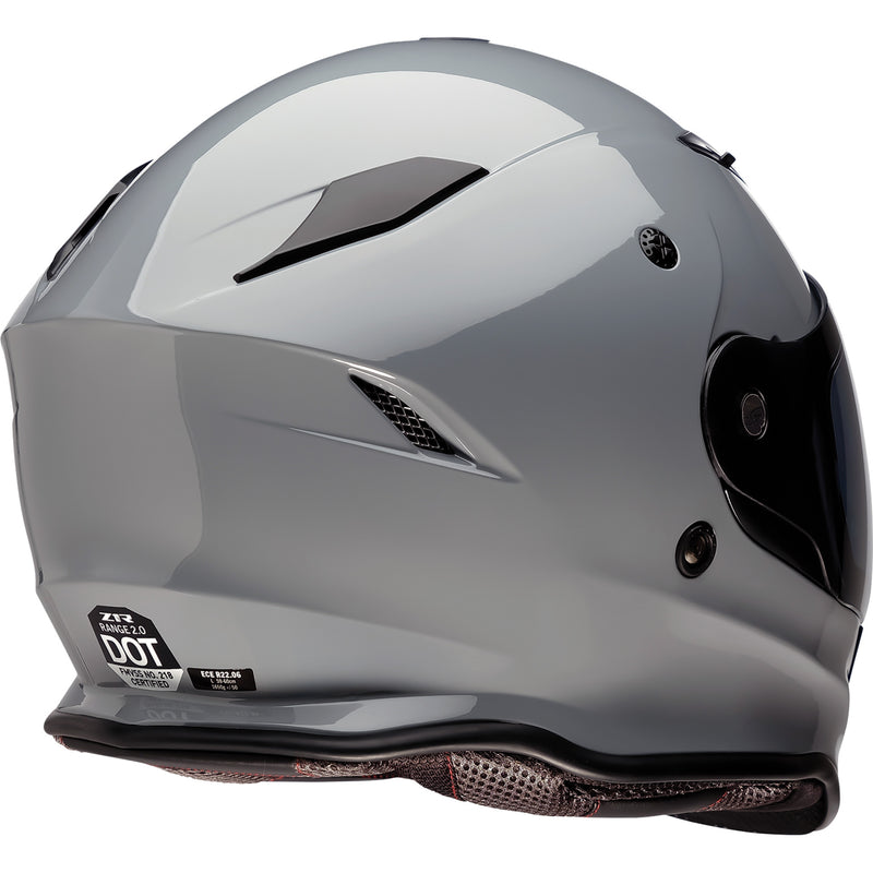 Z1R 0140-0457 Nemesis Smoke Helmet Nemesis Helmet - Smoke - Nardo - 2XL