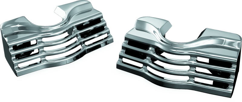 Kuryakyn 7260 Slotted Head Bolt Covers Chrome - Photo - Primary