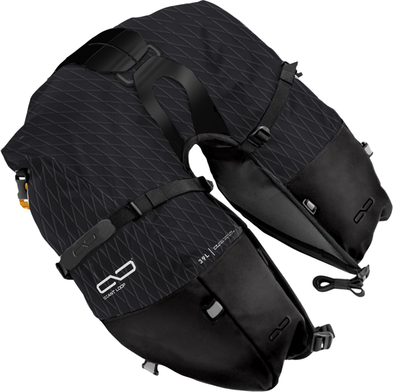 Giant Loop 269-0240 CSB25-B COYOTE SADDLEBAG 39L BLACK