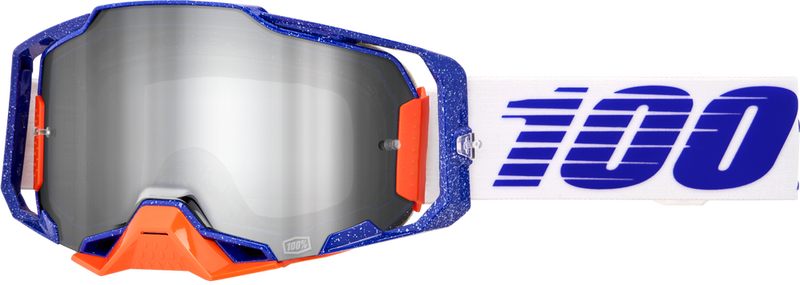100% 610-5326 50005-00043 ARMEGA GOGGLE LAVINGAAD MIRROR SLVR FLASH