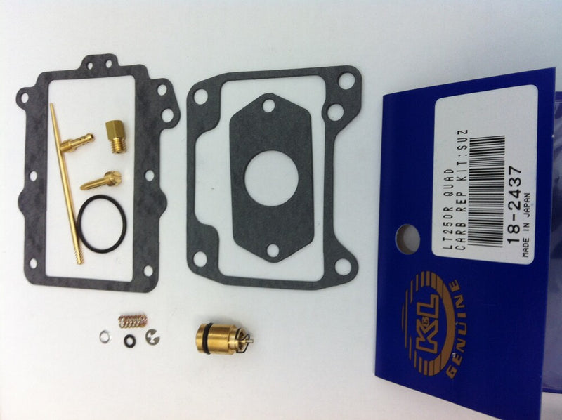 K&l Supply Carburetor Repair Kit - 18-2437 For Kawasaki 250 2006-2007 | Suzuki RM 125 1984-1986
