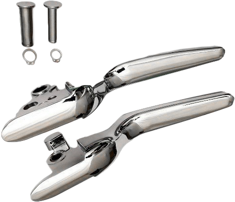 Harddrive 053578 Smooth Lever SET Chrome Softail For Harley Softail 2018-2021