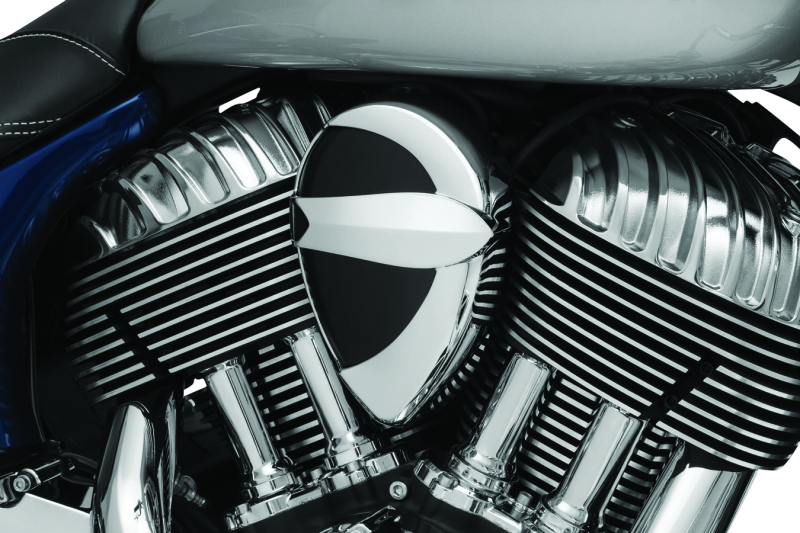 Kuryakyn 5697 Horn Cover John Shope Series Chrome - User 1