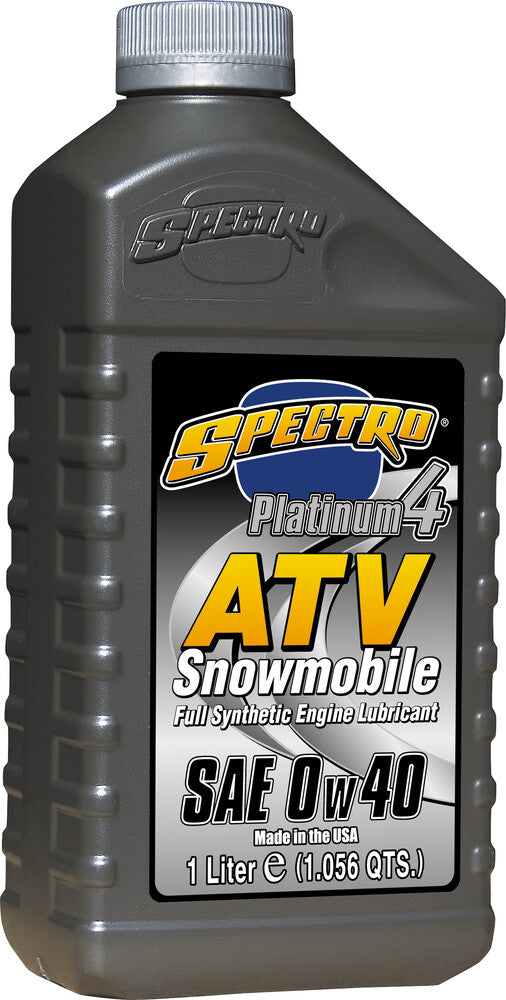 Spectro 582-01601 310287 PLATINUM ATV/UTV/ SNOW OIL 4T 0W40 1L