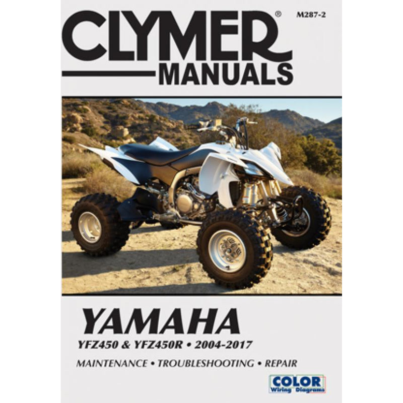 CLYMER 4201-0204 CM2872 ATV Repair Manual — Yamaha Manual - Yamaha YFZ450 '04-'17