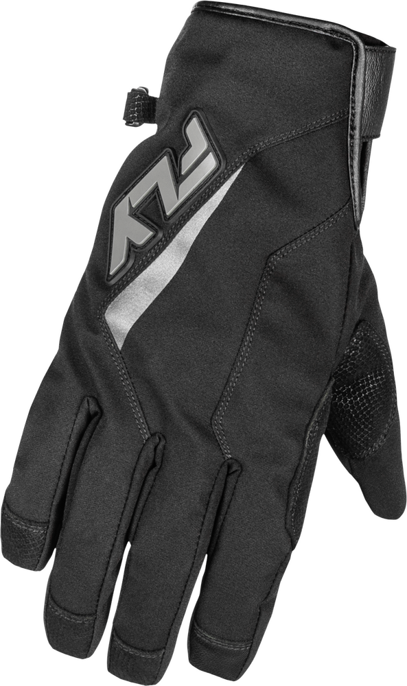 Fly Racing 371-0615L 371-0615L TITLE LONG GLOVES BLACK LG