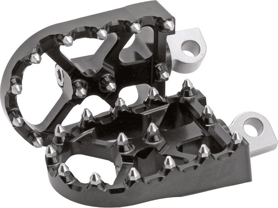 Flo Motorsports 122-8080 FPEG-800V3BLK BMX STYLE FOOT PEGS BLACK