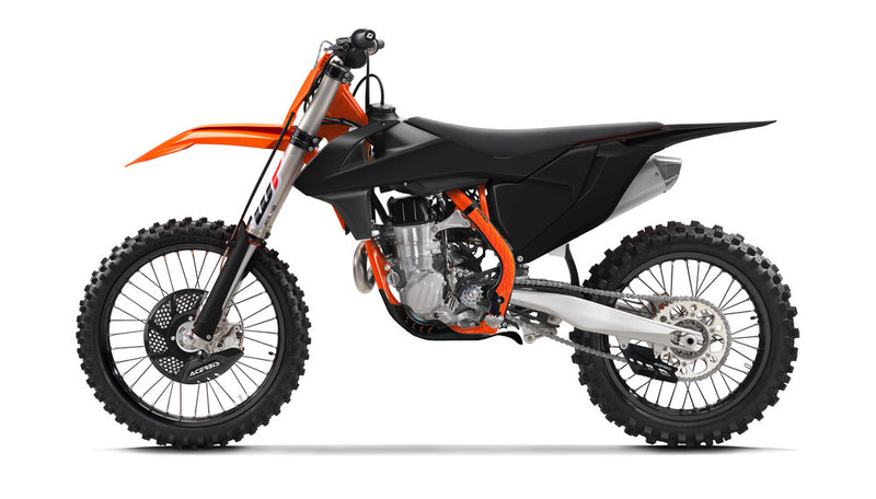 Acerbis Full Plastic Kit Orange Black - 2421065225 KTM Dirt Bikes 2016-2018