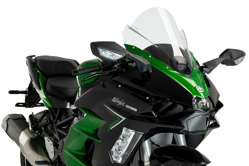 Puig Hi-Tech Parts Windscreen Z-Racing Clear - 21714W Kawasaki Ninja 2023