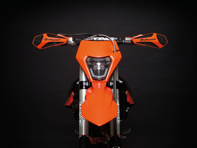 Polisport 64-8308403 8308400003 MX AIR HANDGUARDS ORANGE/BLACK