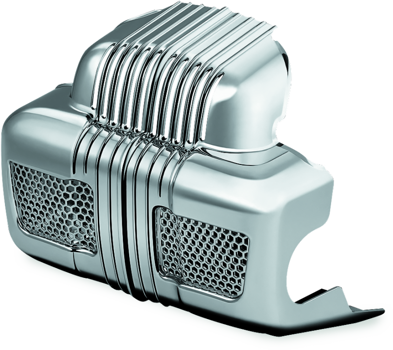 Kuryakyn 7677 Coolant Pump Cover 14-16 Touring Models Chrome - Photo - Primary