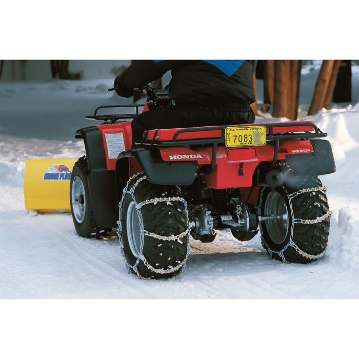 MOOSE OFFROAD M91-60008 8V00 V-Bar Tire Chains Tire Chains - 8 V-Bar - 14.5" W x 52" L - Pair