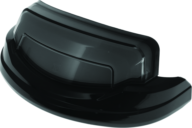 Kuryakyn 2967 Tracer Rear Fender Tip Light Gloss Black Smoke Lens - Photo - Primary