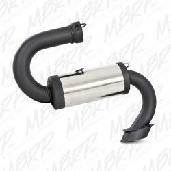 Mbrp Performance Exhaust Trail Silencer - 4115210 Polaris Snowmobiles 2001-2006