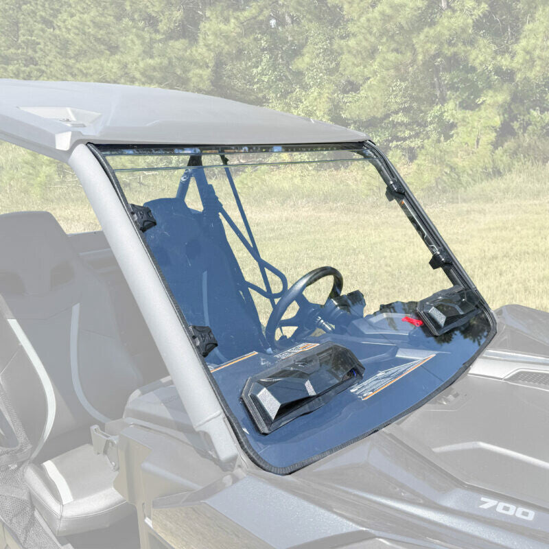 Seizmik Tool-Less Windshield Polycarb UV RES. CAN - 50-55330KIT Can-Am Maverick 2018-2025