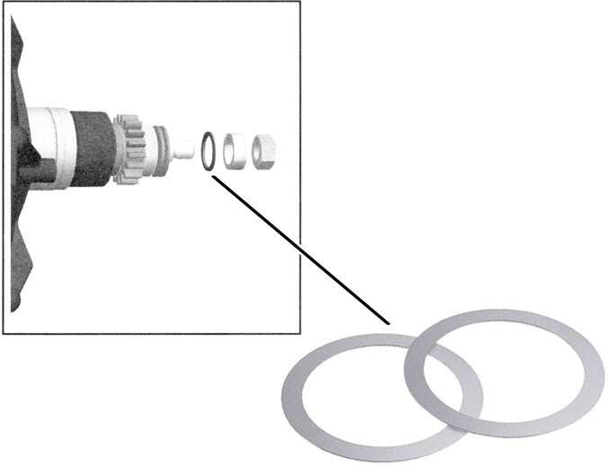 Riva 59-2273 RS17080-SSK SHIM KIT SEA