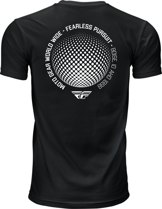 Fly Racing 354-04062X 354-04062X FLY WORLDWIDE TEE BLACK 2X