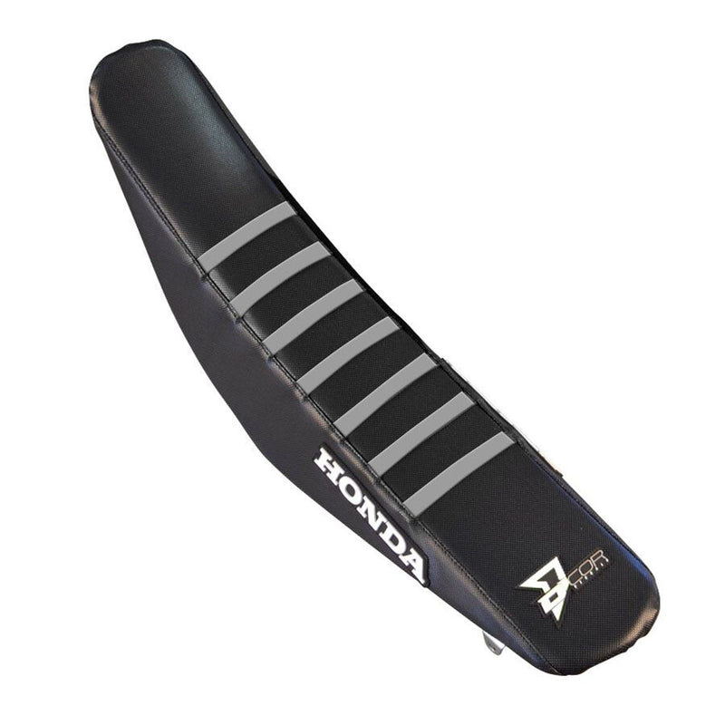 D'cor Visuals D-Cor Seat Cover Black With Grey Ribs - 30-10-507 Honda CRF450R / CRF450RX / CRF250R 2021-2025