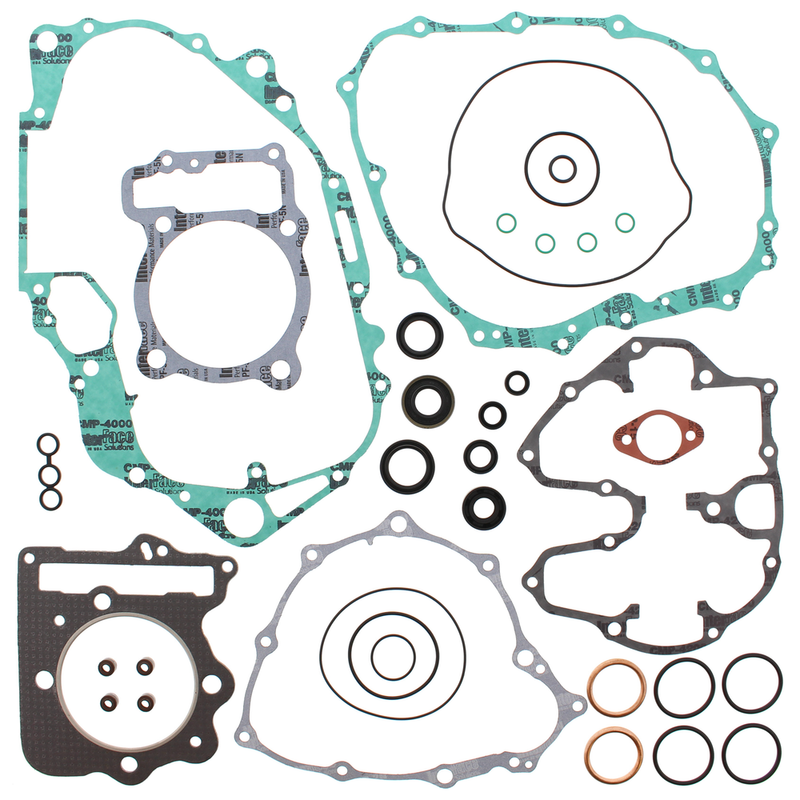 Vertex Complete Gasket SET With OIL Seals - 811266 Honda XR400R 1999-2004
