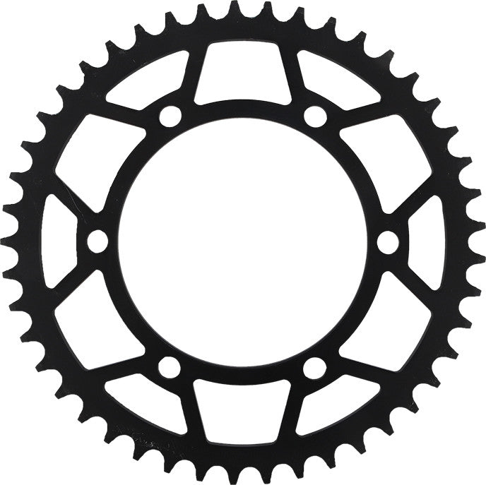 Supersprox Rear Sprocket Steel 45T-530 Black - RFE-499-45-BLK For Suzuki 750 / 1000S / 1000R / 1300R Hayabusa 1996-2007 | Husqvarna TC 65 2018-2021