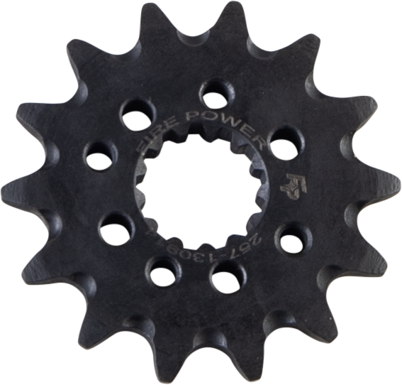 Fire Power Front CS Sprocket Steel 14T - FPC-1309-14-1 Honda XR600R / XR650L / TRX400EX / TRX400X 1991-2022