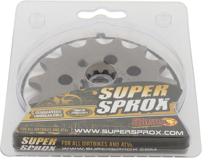Supersprox Front CS Sprocket Steel 15T-520 - CST-512-15-2 Kawasaki 550 Zephyr / Ninja 500 / Ninja 500R 1990-2009