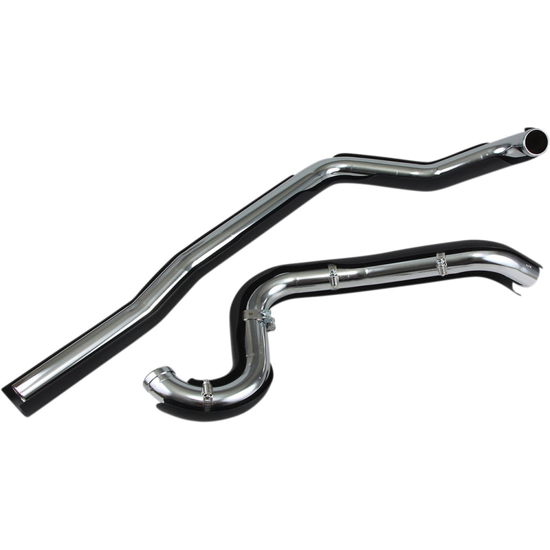Cobra True Dual 2-Into-2 Header System - 6250RB For Harley Touring 1995-2006