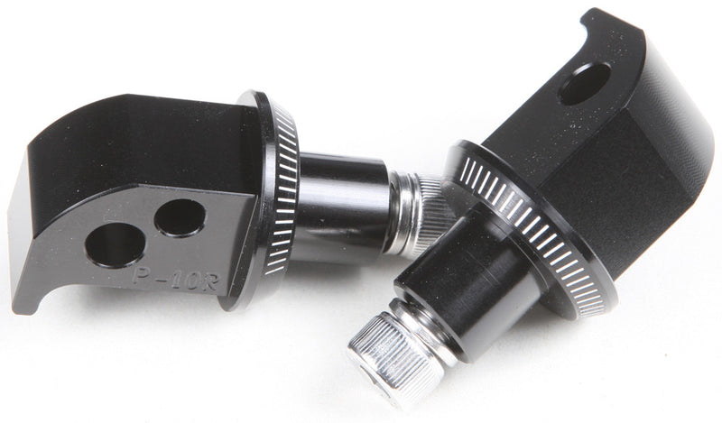 Puig Hi-tech Parts 561-06357BK 6357N FOOTPEG ADAPTER PASSENGER