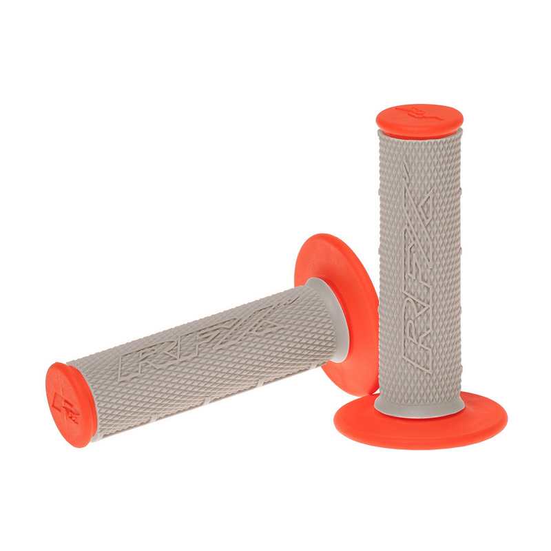 Rfx 739-0797 FXHG 20500 99OR DUAL COMPOUND GRIPS ORANGE WITH GREY CENTER