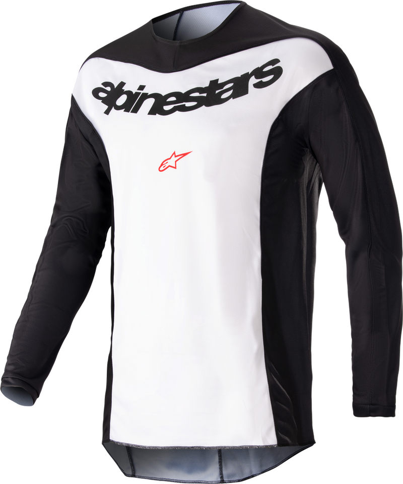 Alpinestars 482-9822X 3762023-12-XL FLUID LURV JERSEY BLACK/WHITE XL