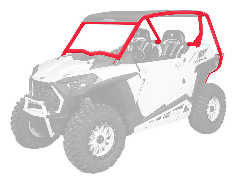Pro Armor Loco Cage With NO Intrusion RED - P2116C020RD Polaris RZR 2021-2022