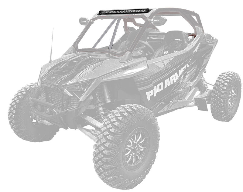 Pro Armor CAB Only Cage With V Intrusion Ghost Grey - P2217C055GG Polaris RZR 2022