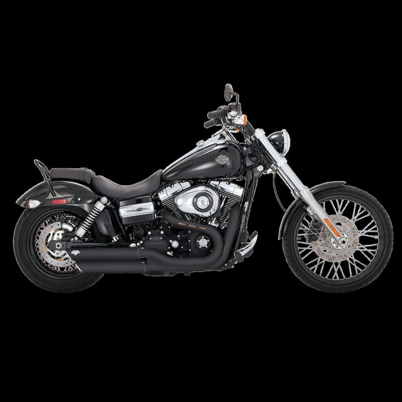 Vance And Hines 46845 Vance & Hines Harley Davidson 08-17 Dyna / Fatbob/ Wide Glide Twin Slash 3in Slip-on Exhaust - User 1