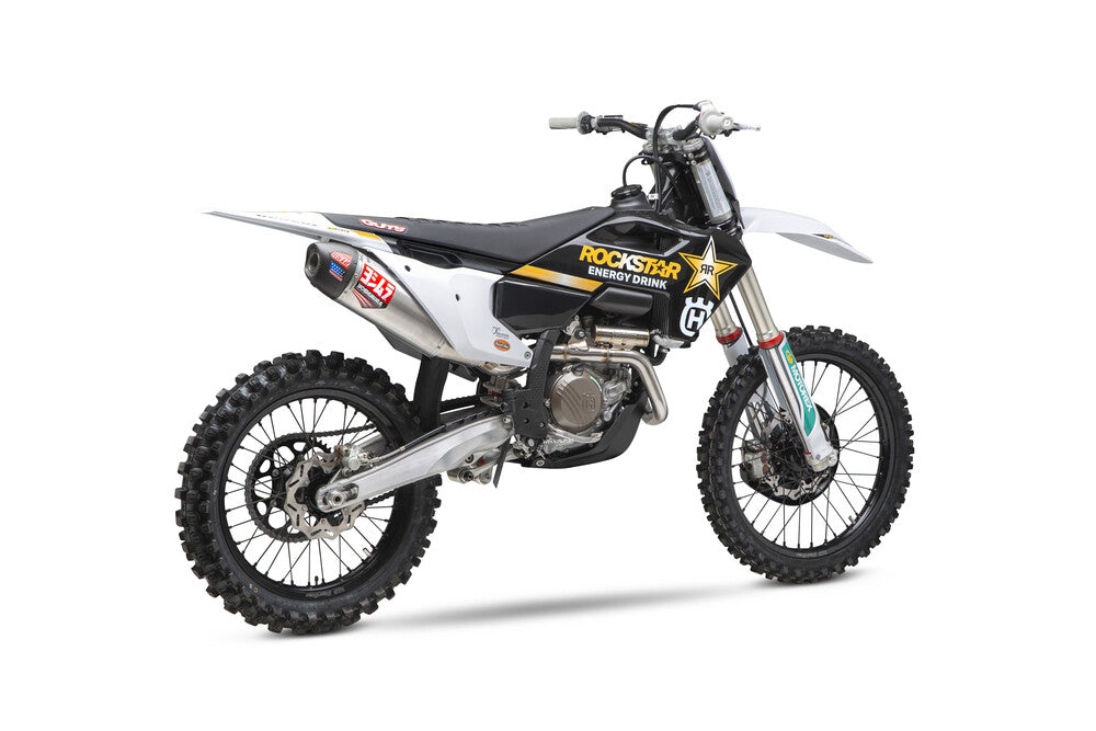 Yoshimura 961-4420 262540S320 RS12 SERIES EXHAUST SYSTEM FS SS-AL-CF HUS/KTM