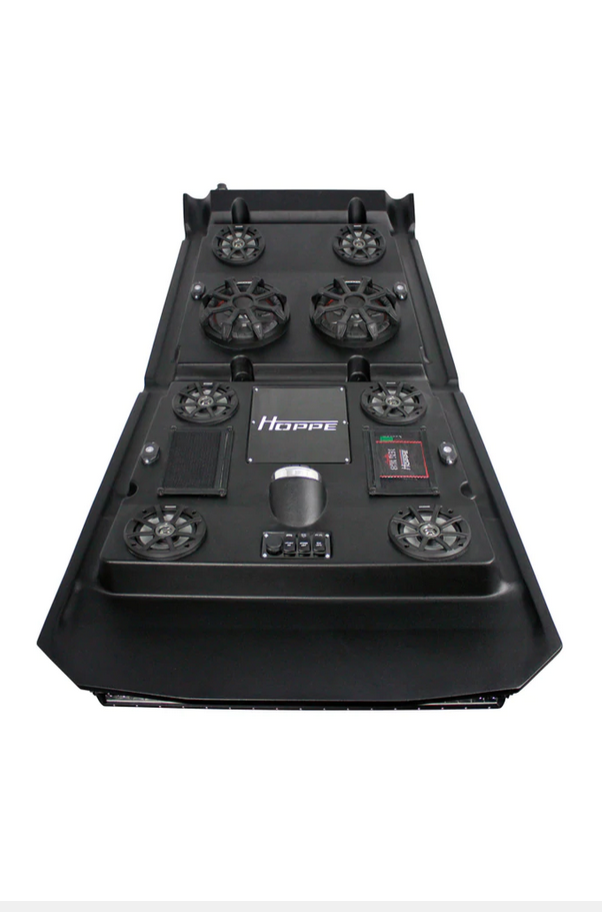 Hoppe Industries Stereo TOP 6 Speakers With 2 Subwoofers - HPKT-0074 Polaris RZR 2014-2021