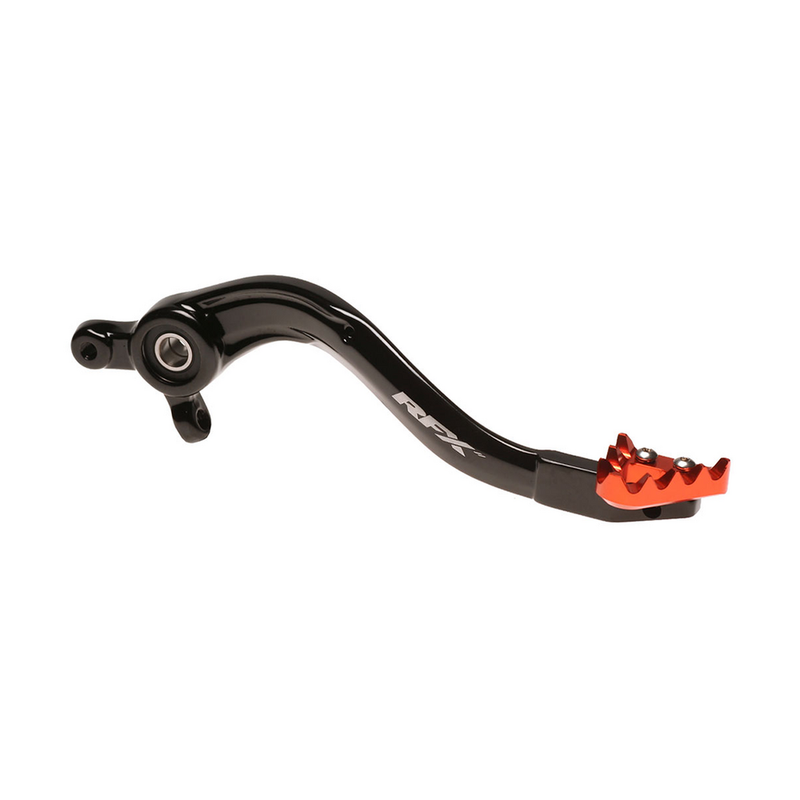 RFX Rear Brake Pedal Hard ANO ORG Solid-TIP - FXRB 50401 99OR KTM Dirt Bikes 2007-2016