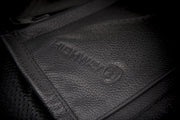 Highway 21 logo leather imprint on Blockade Vest