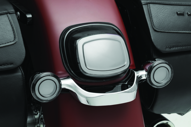 Kuryakyn 2907 Tracer L.e.d. Front Turn Signal Insert, Red Light, Smoke Lens 1156 - User 1