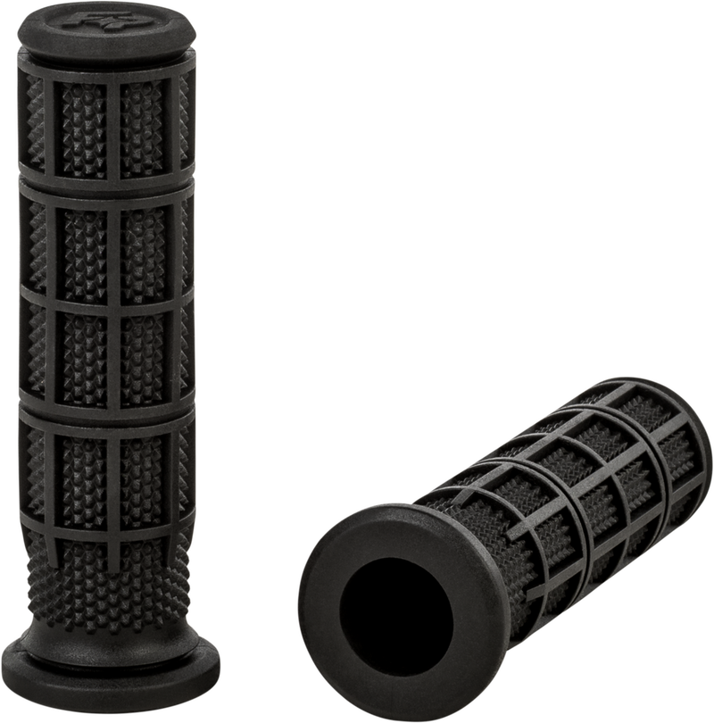 Fire Power 24-0229 24-0229 CONTROL ATV STANDARD GRIPS BLACK FULL WAFFLE