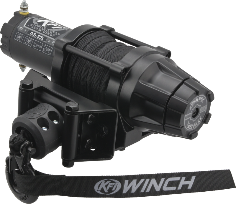 KFI Products 2500LB Synthetic Assault Series Winch - AS-25