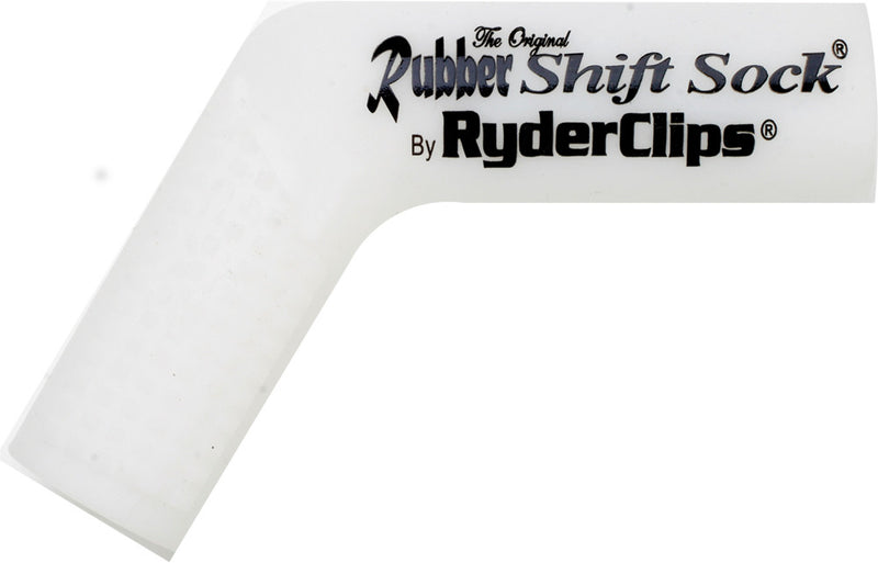 Ryder Clips 26-7200W RSS-WHITE RUBBER SHIFT SOCK (WHITE)