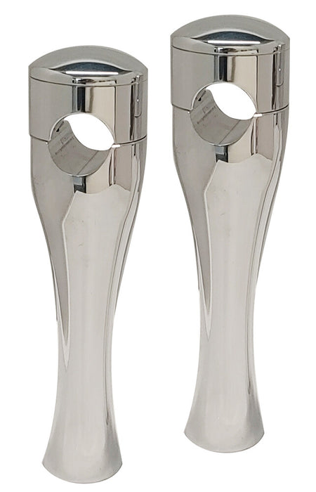 Accutronix 811-20085 HRH1358-C 8" HOURGLASS RISER 1" BARS FX & XL CHROME