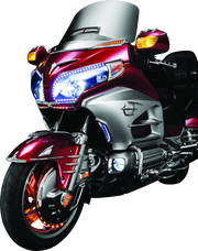 Kuryakyn 7333 Deco Eagle Fender Ornament 01-22 Honda GL1800 Chrome - User 1