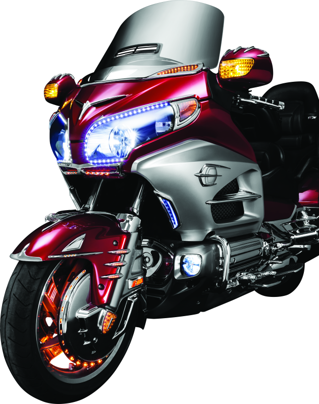 Kuryakyn 7333 Deco Eagle Fender Ornament 01-22 Honda GL1800 Chrome - User 1