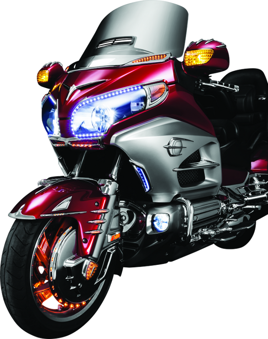 Kuryakyn 7333 Deco Eagle Fender Ornament 01-22 Honda GL1800 Chrome - User 1
