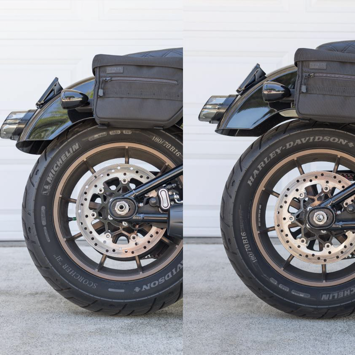 Burly Brand 750-05582 B28-1350B STILETTO SHOCK 13.5" M8 SOFTAIL