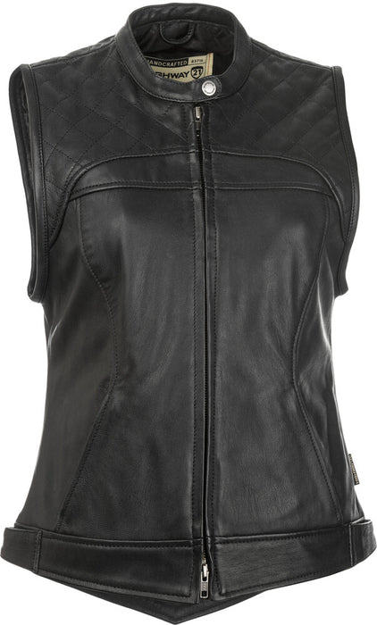 Highway 21 489-1500L 489-1500L WOMEN'S AVA VEST BLACK LG