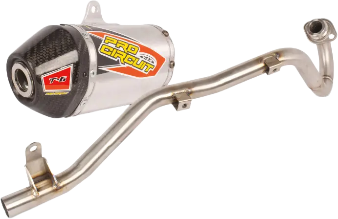 Pro Circuit T-6 Stainless System - 0111911GT Honda CRF110F 2019-2025