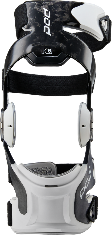 Pod 664-0489M K830-CLT-LT-MD K8 3.0 KNEE BRACE CARBON (LT) CARBON/WHITE MD