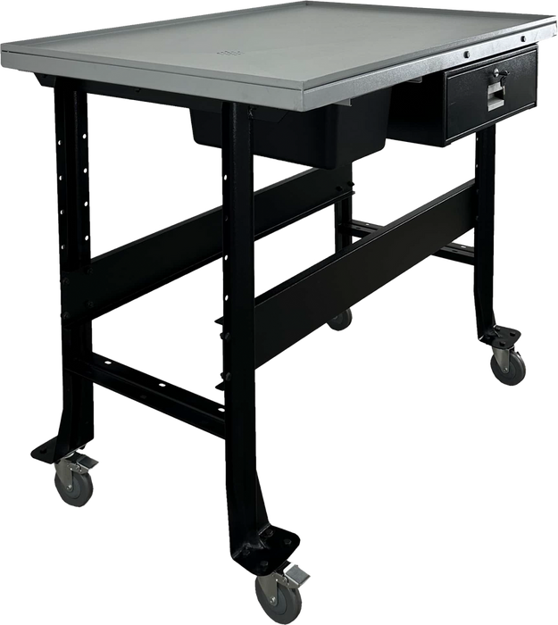 Ideal 27-1674 PTDT-1000-BLK PREMIUM TEAR DOWN TABLE 1 000 LBS. CAP. (XH-TT)